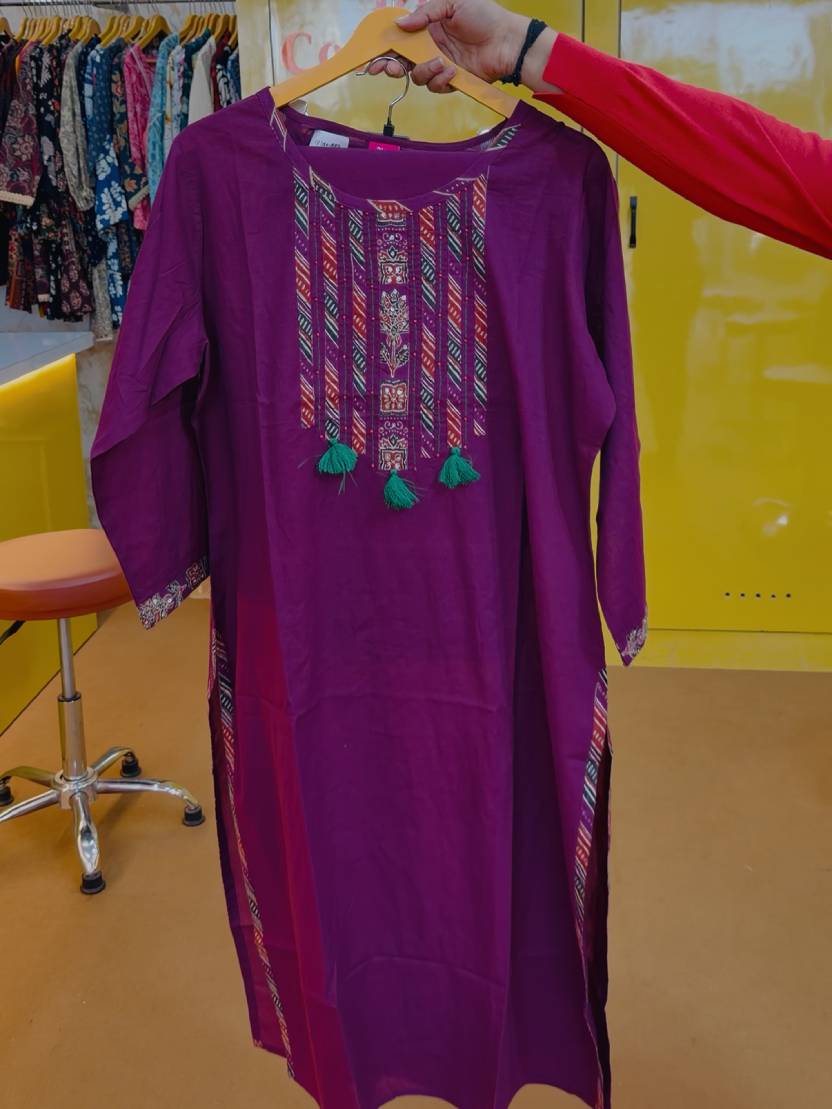 Classic Plum Women's Ethnic Set