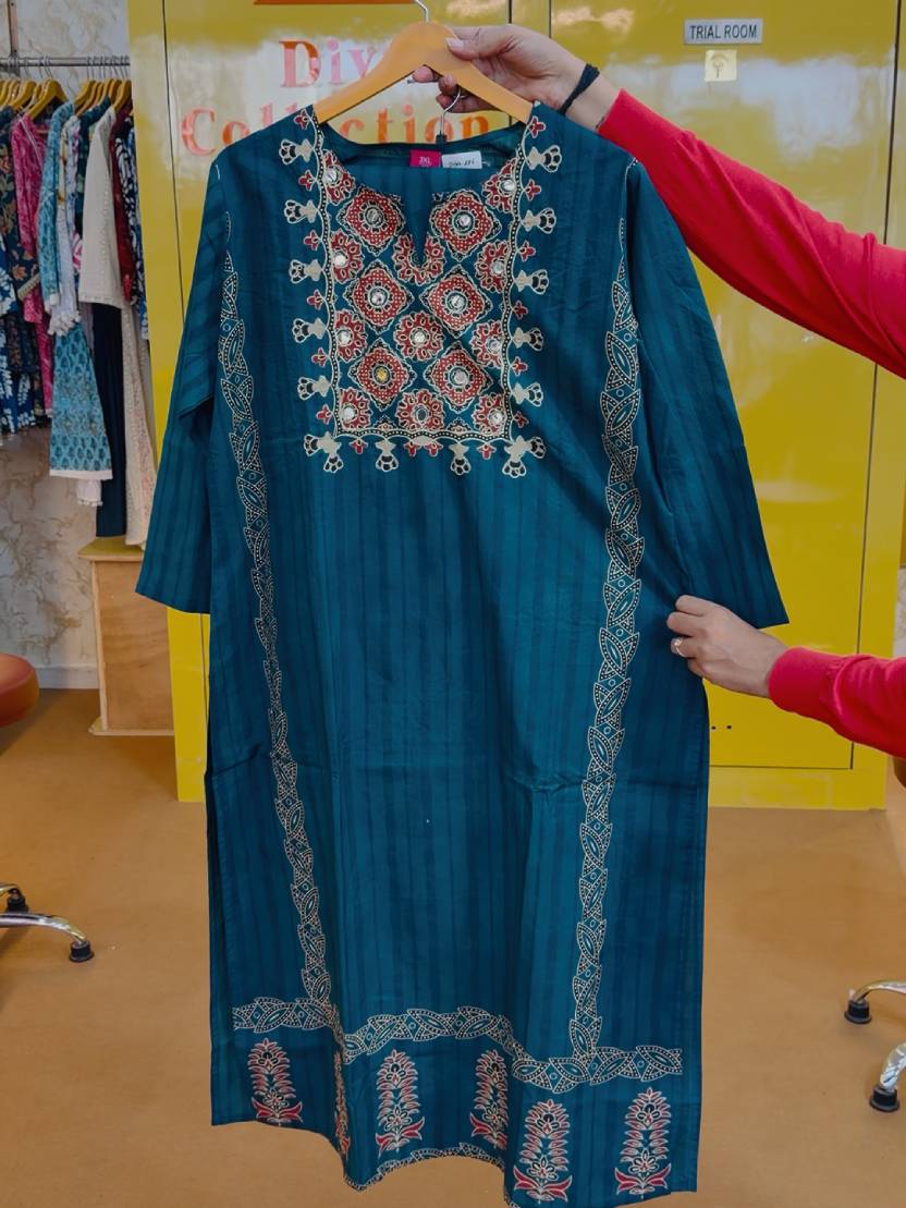 Heritage Ajrakh Print 3-Piece Suit Set