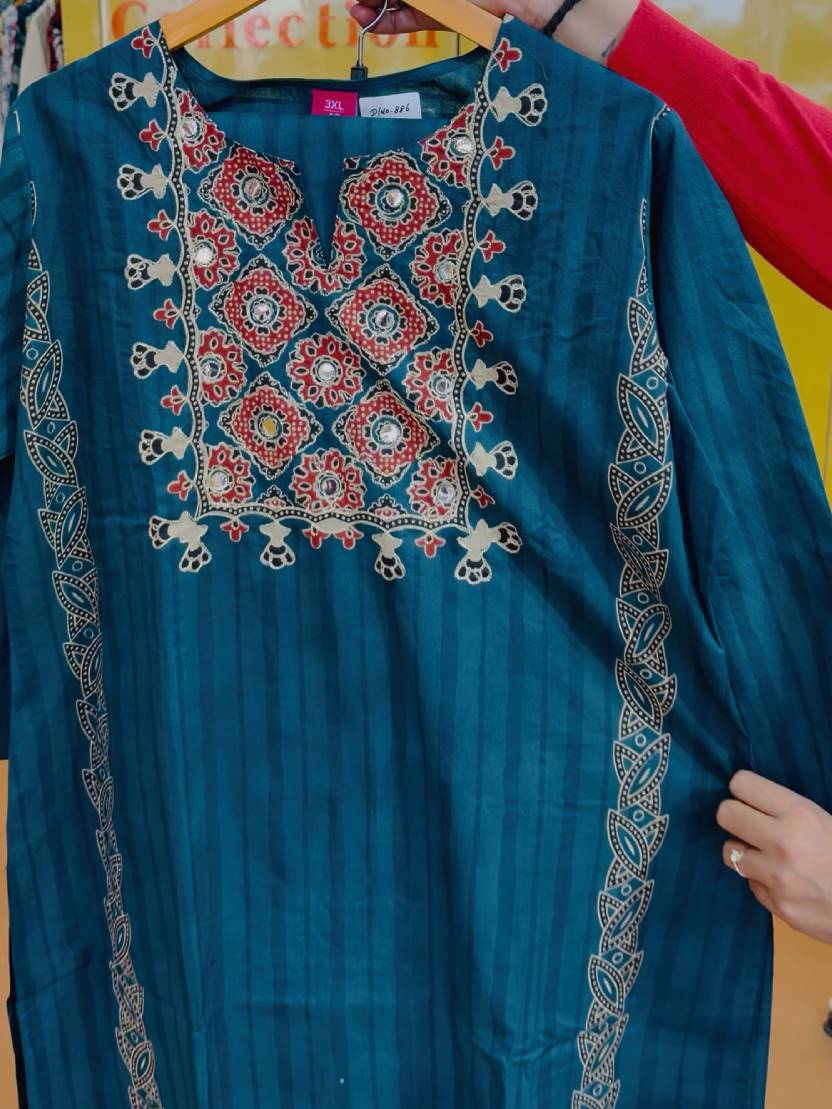 Heritage Ajrakh Print 3-Piece Suit Set