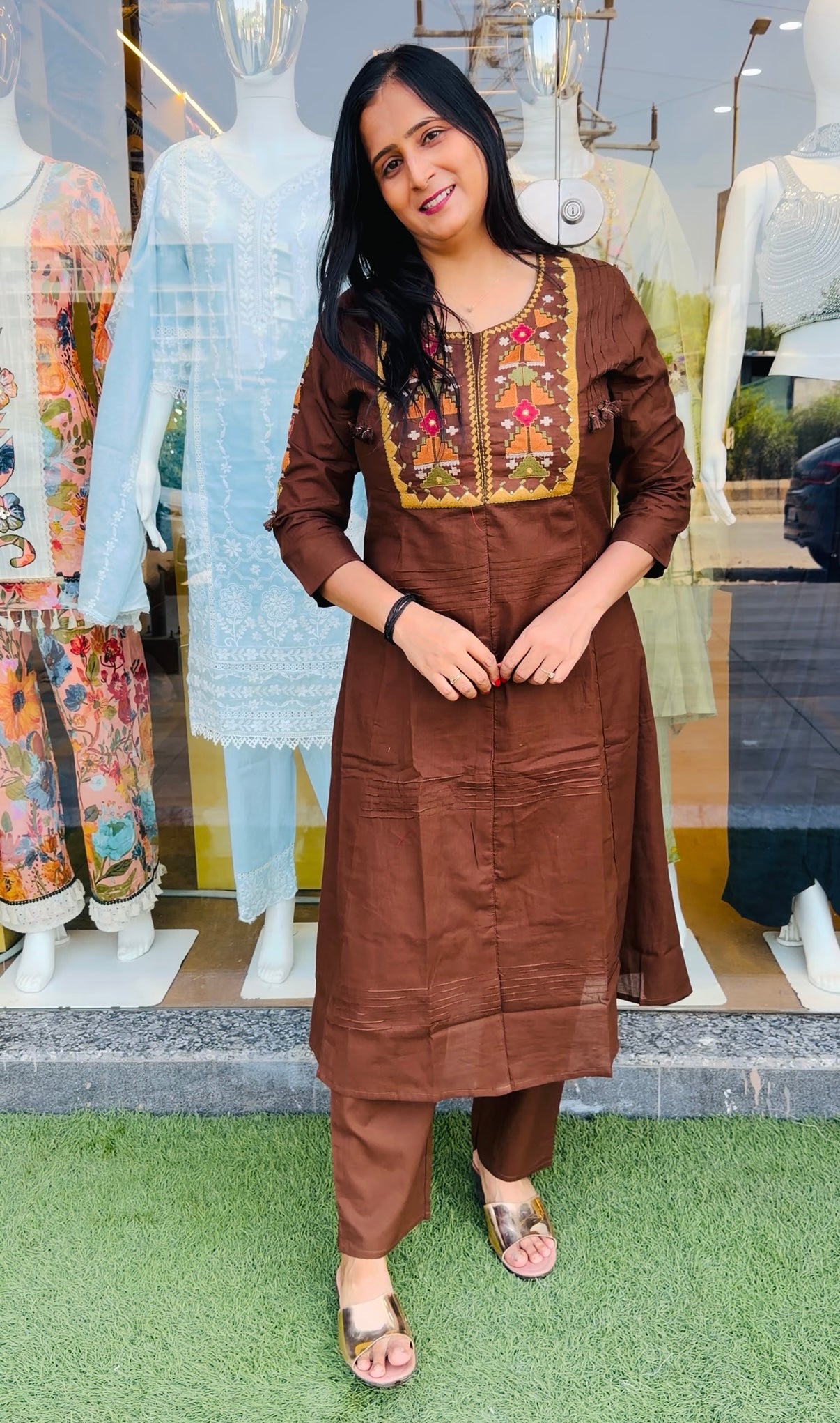 Vintage Ethnic Wear 3pcs-Set