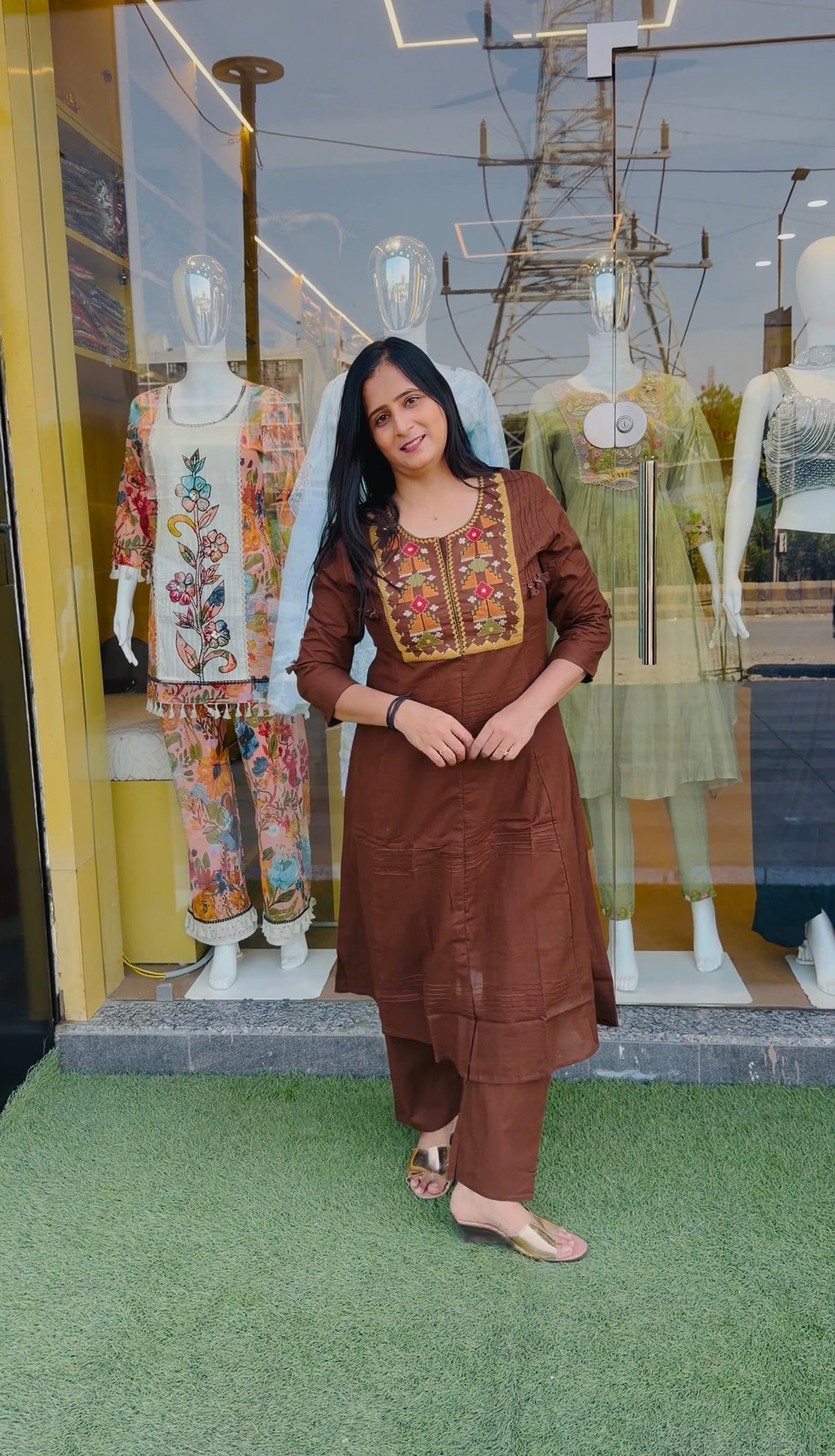 Vintage Ethnic Wear 3pcs-Set