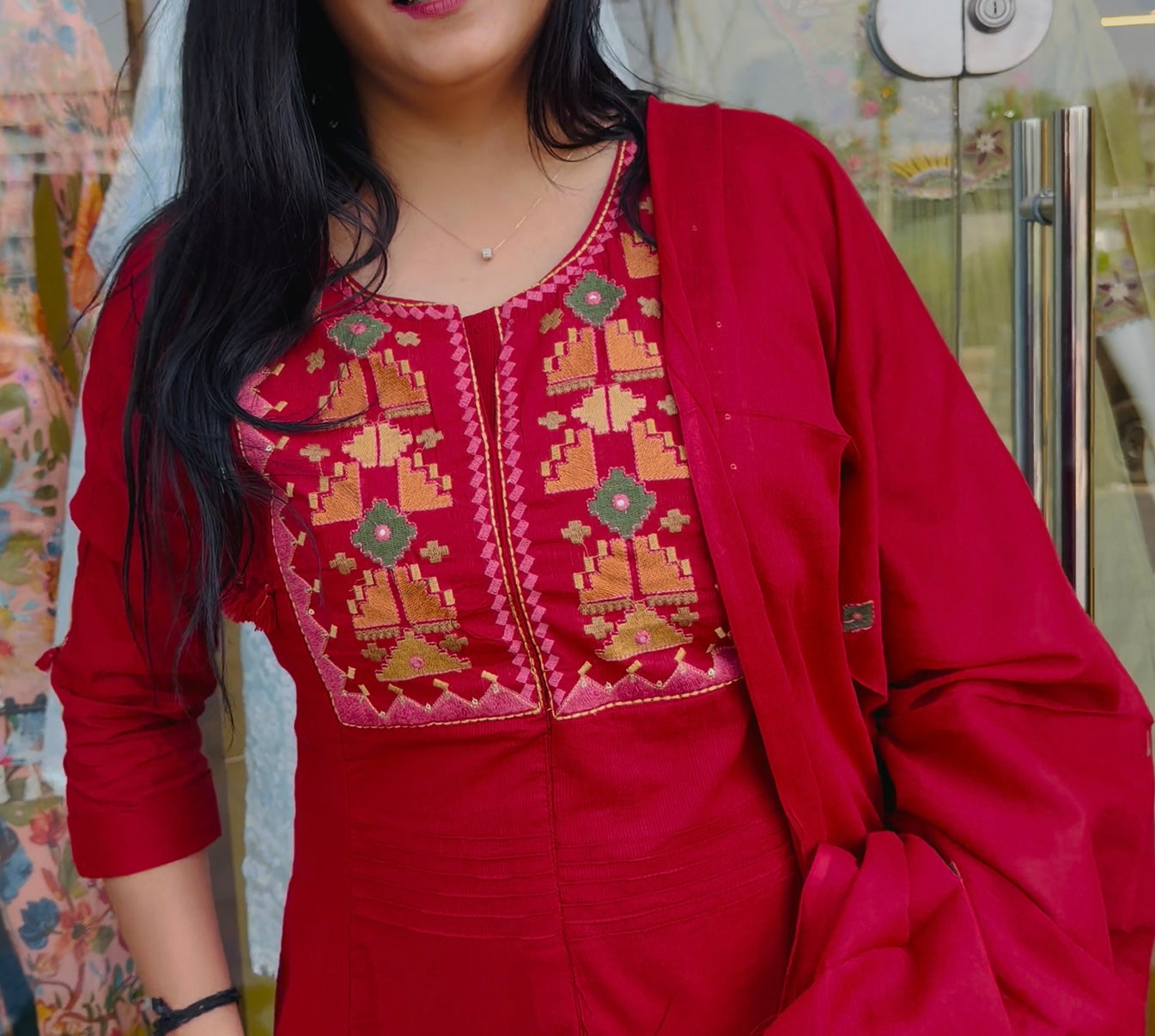 Vintage Ethnic Wear 3pcs-Set
