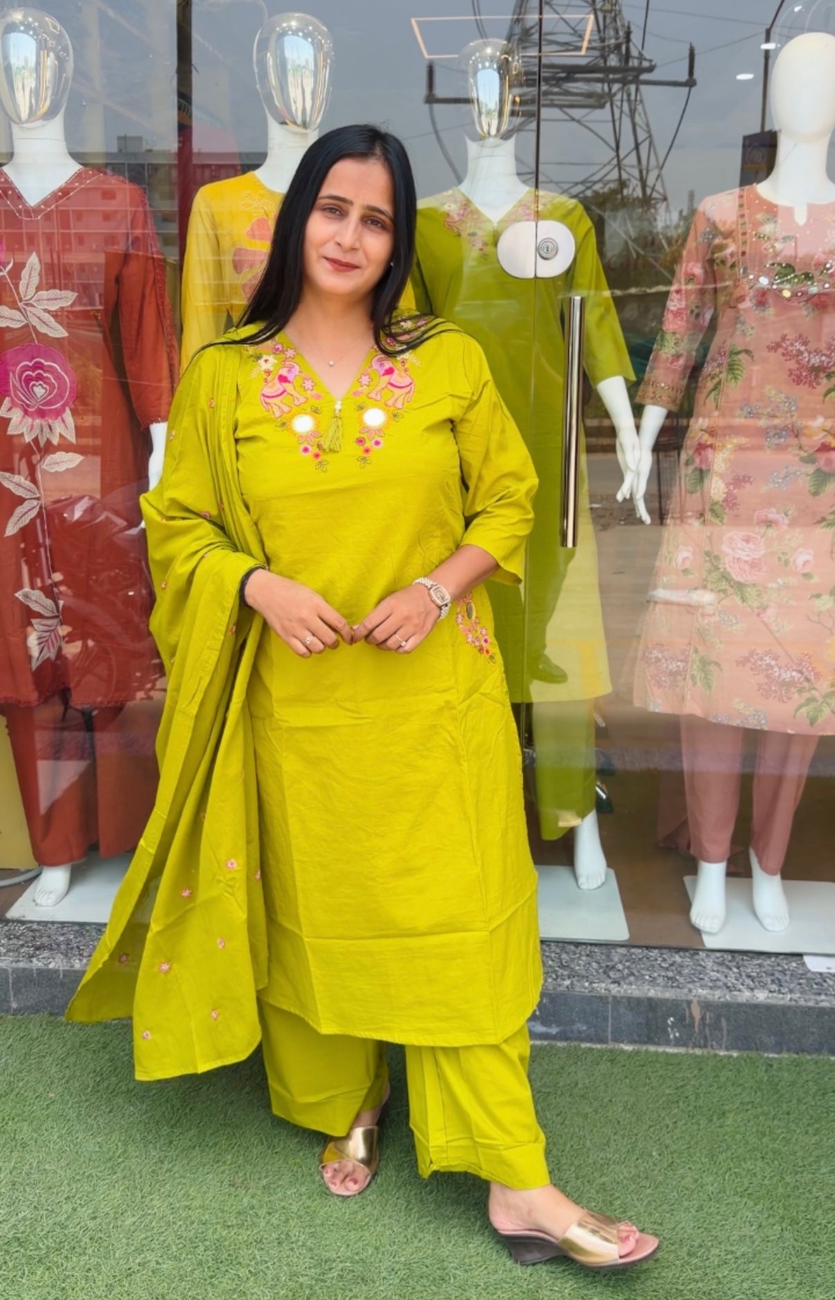 Heritage Crimson Kurta Set