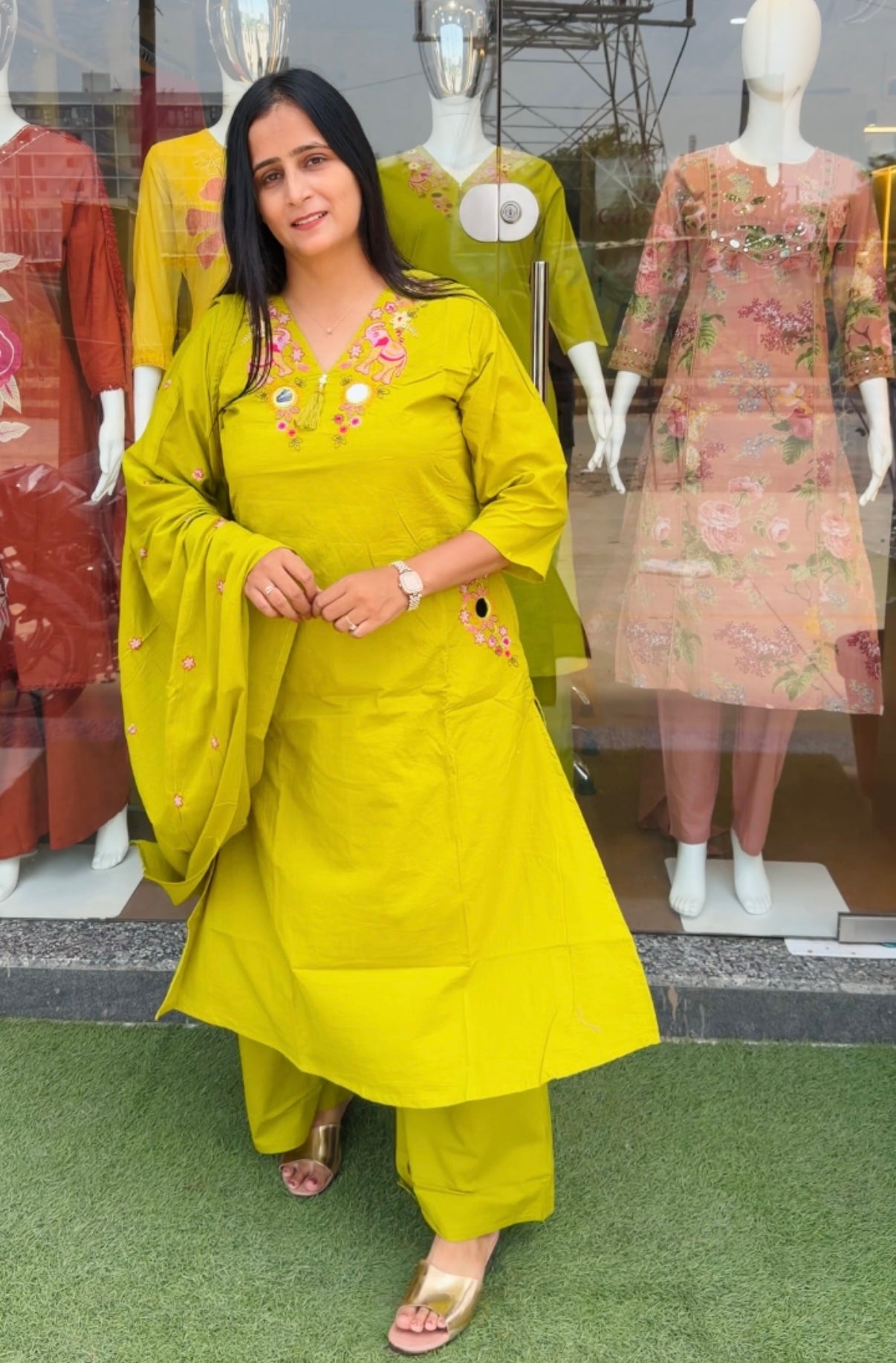Heritage Crimson Kurta Set