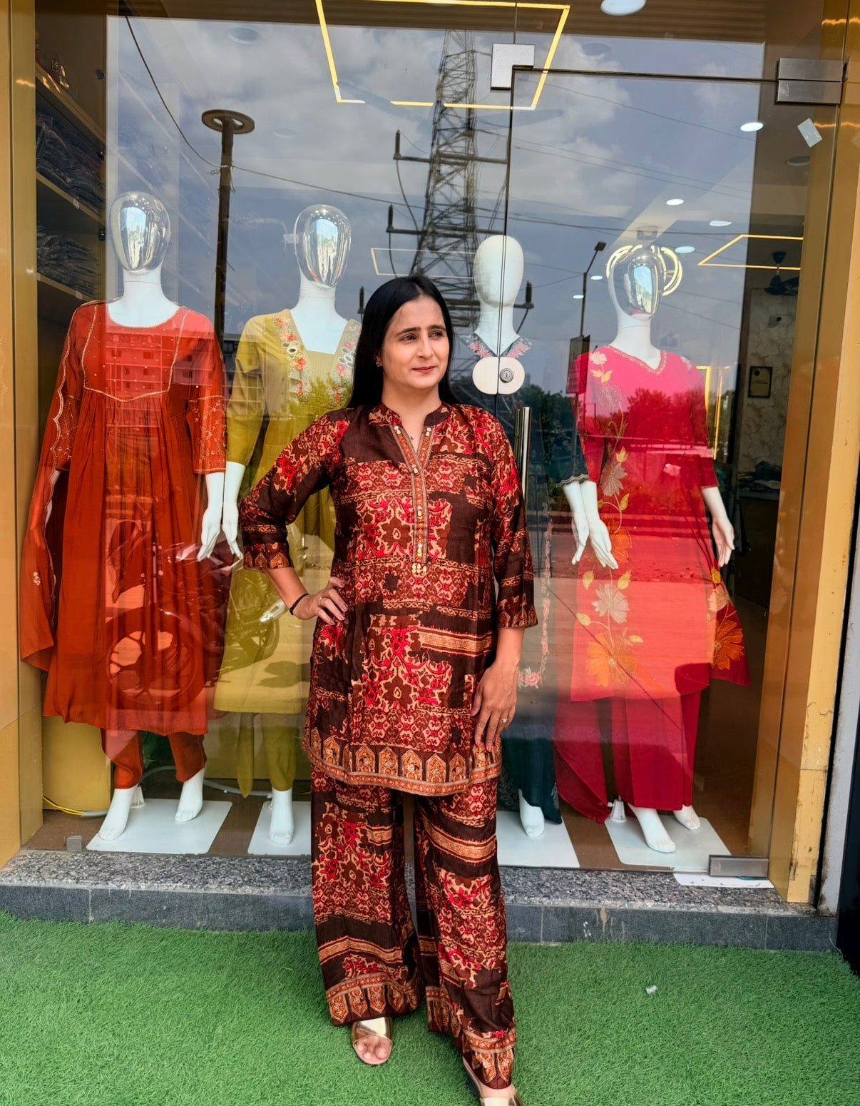 Rustic Raga Printed Co-Ord Set