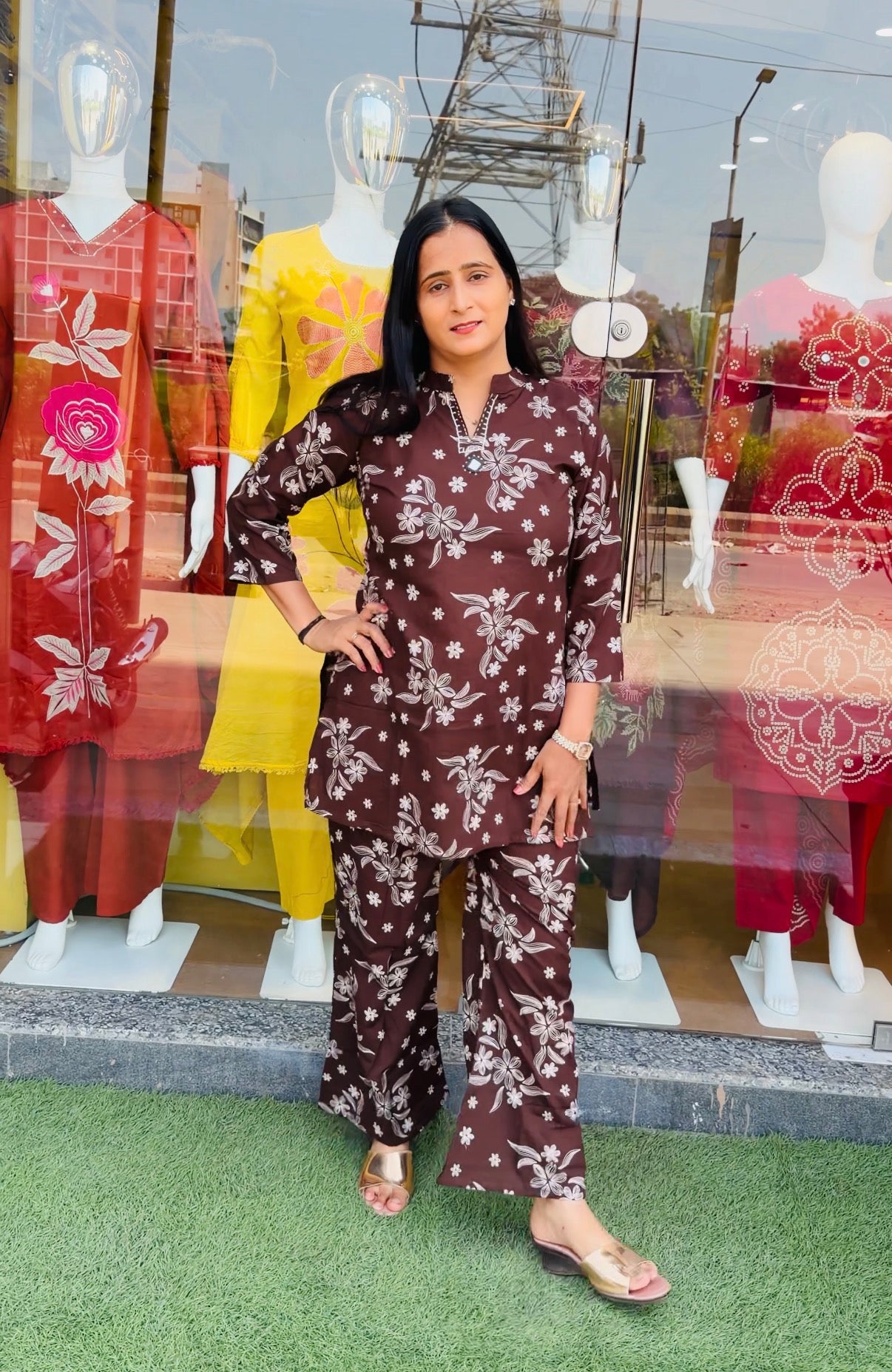 Floral Cotton Printed Women’s Co-Ord Set
