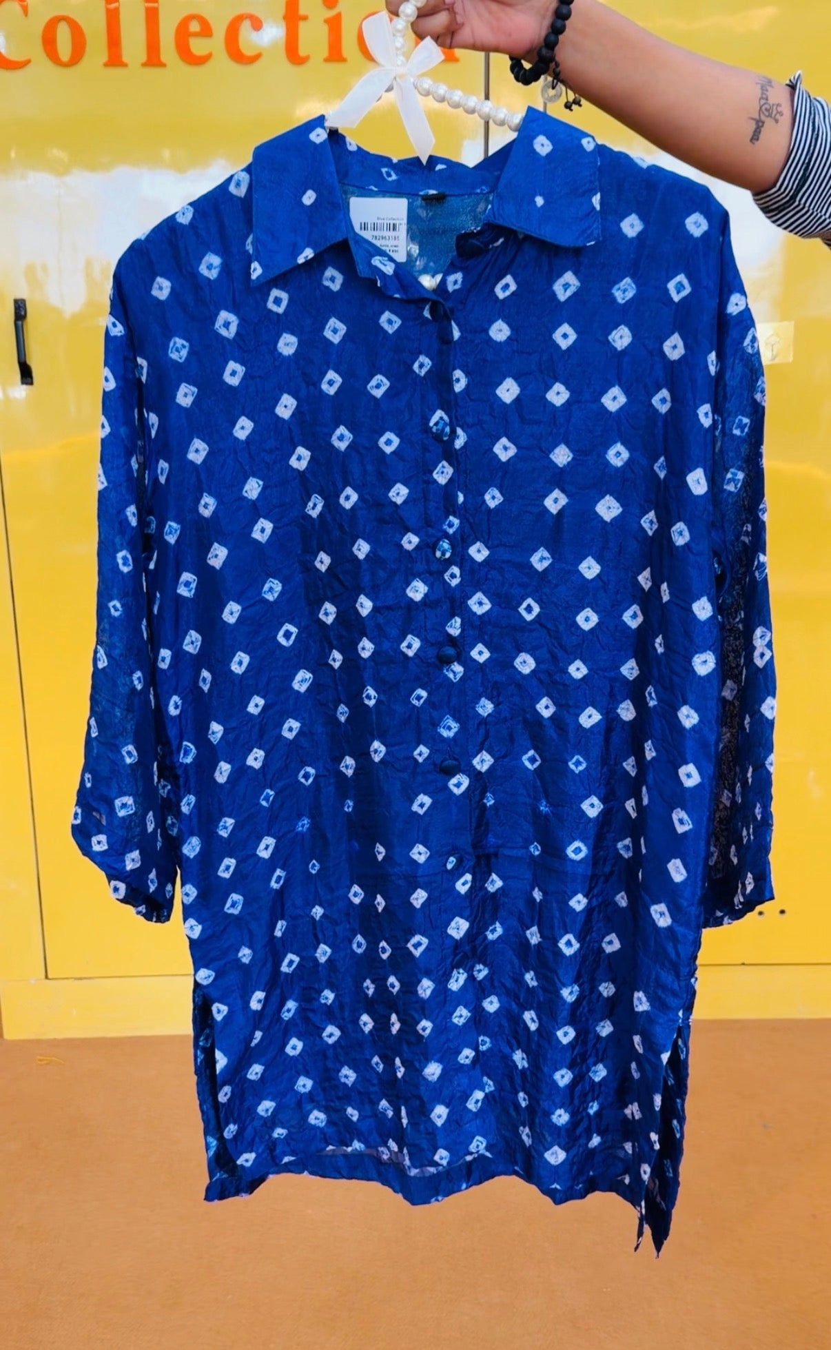 Crape Urban Printed Tunic With Inner Attached