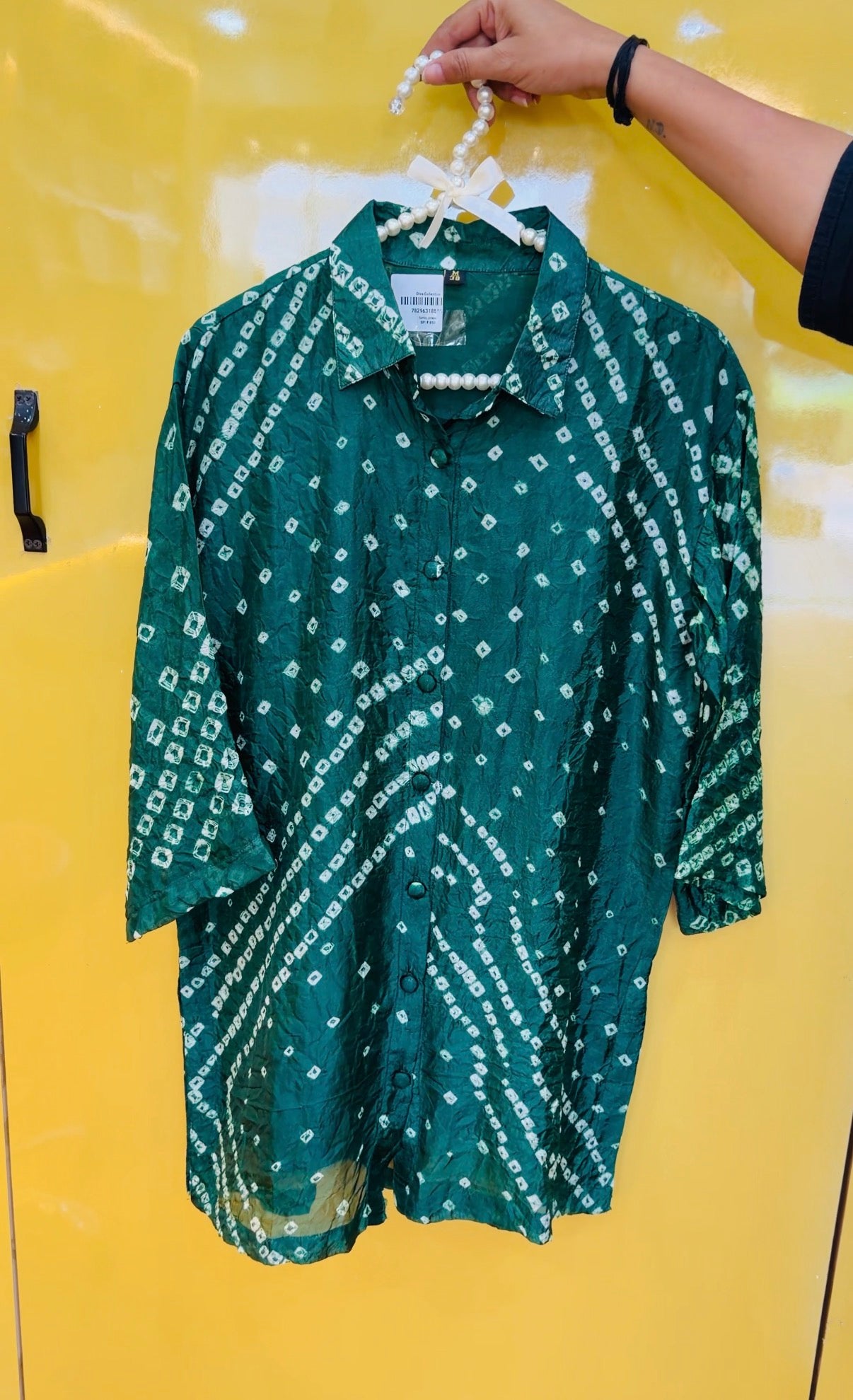 Crape Urban Printed Tunic With Inner Attached
