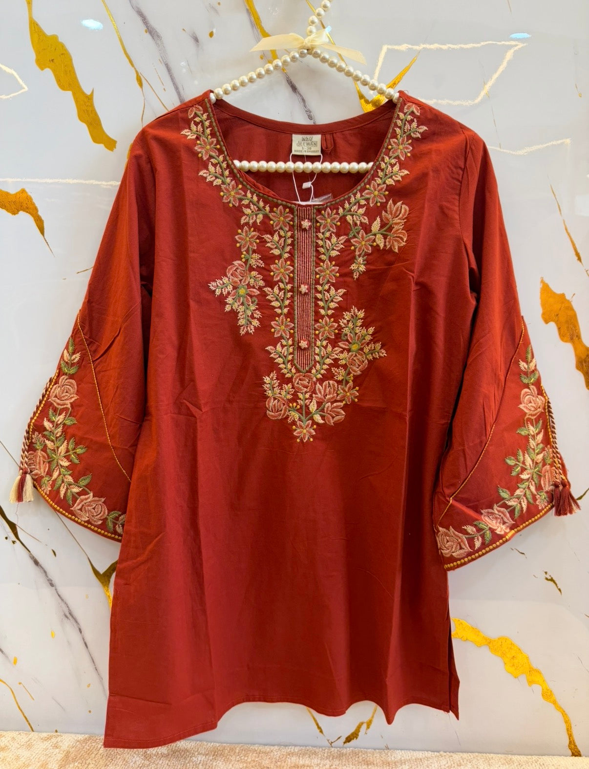 Royal Garden Floral Tunic