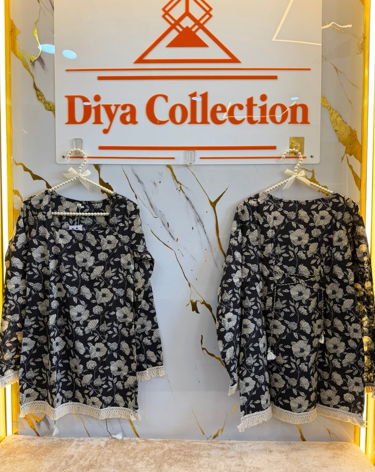 Gulabo Bloom Floral Tie-Up Kurti