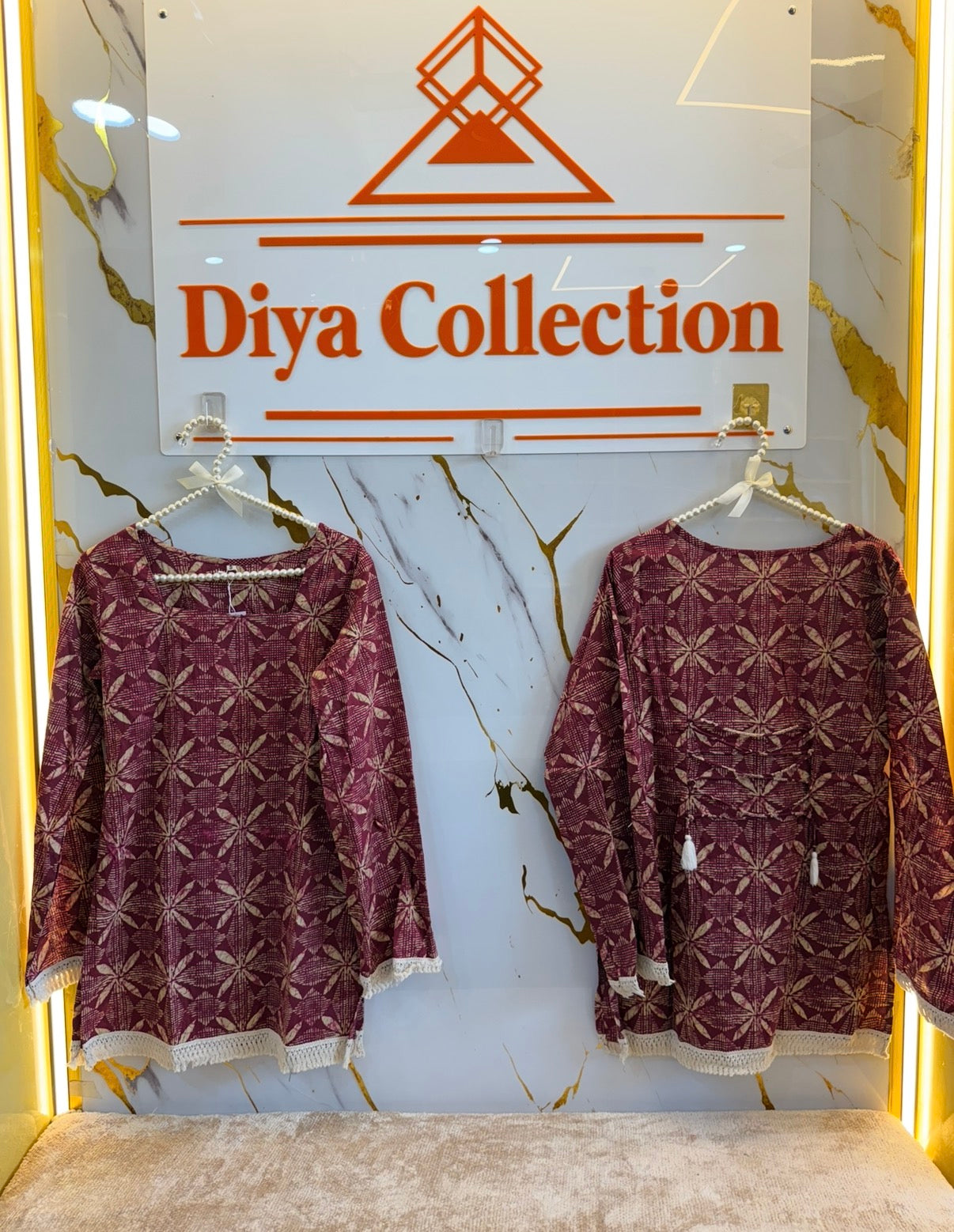 Gulabo Bloom Floral Tie-Up Kurti