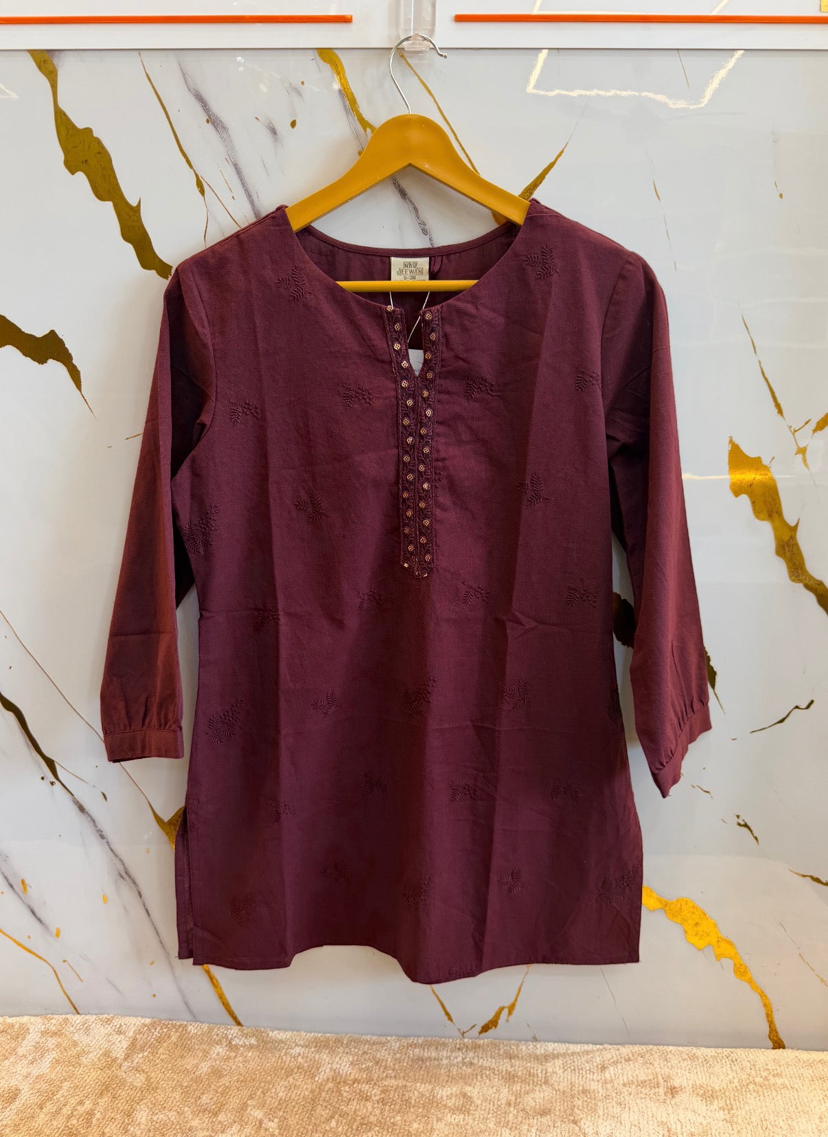 Aarohi Embroidered Cotton Tunic