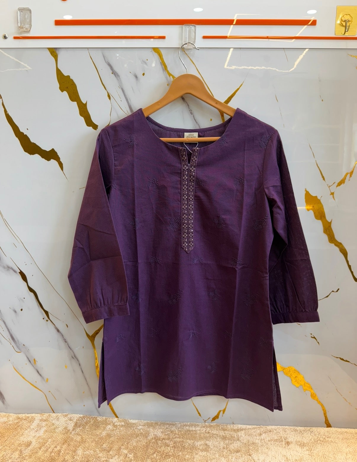 Aarohi Embroidered Cotton Tunic