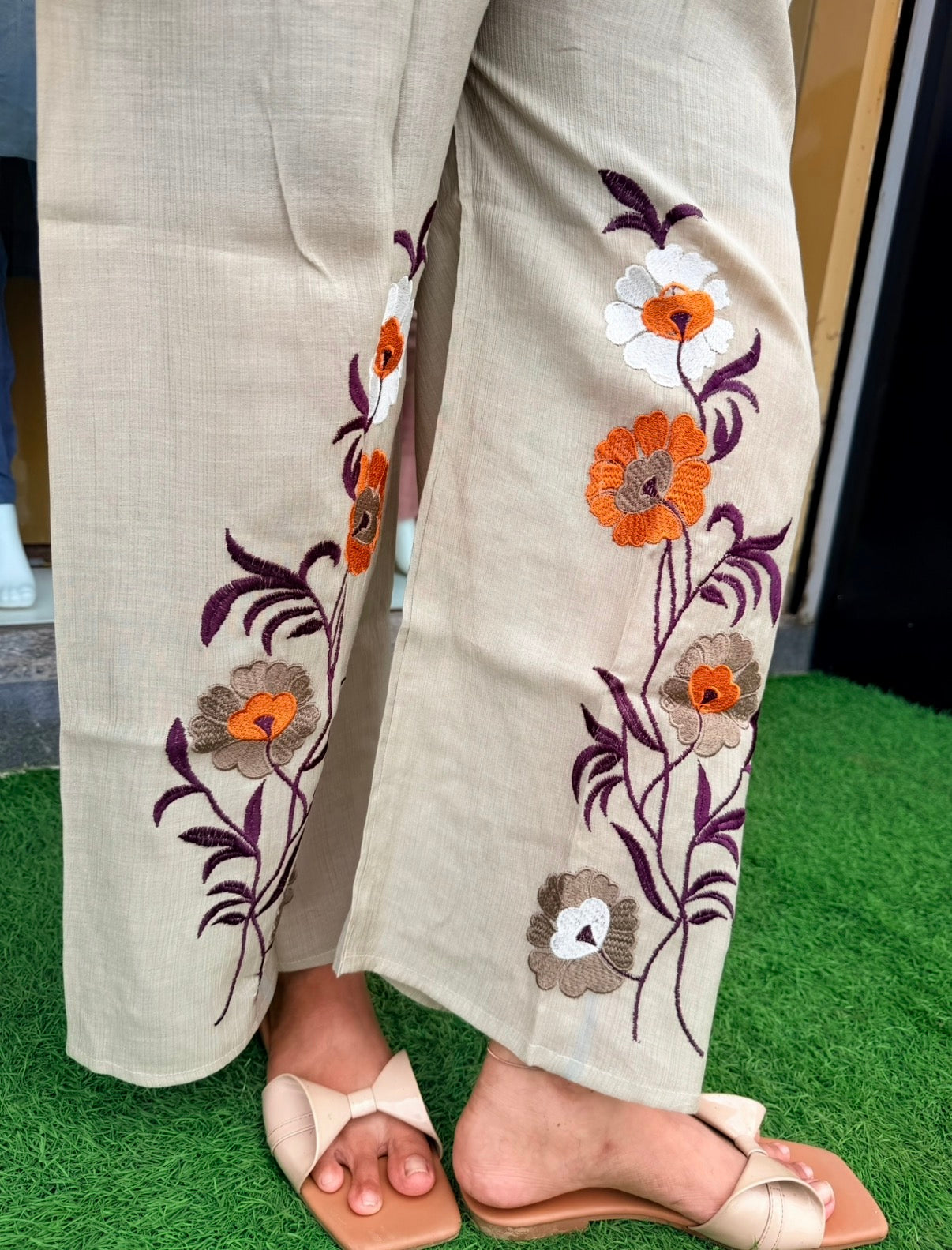 Sunlit Blossom Embroidered Co-ord