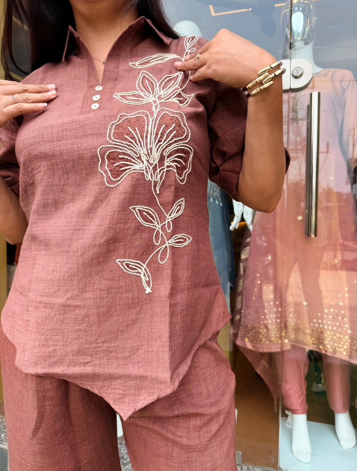 Blooming Vines Comfort Co-Ord