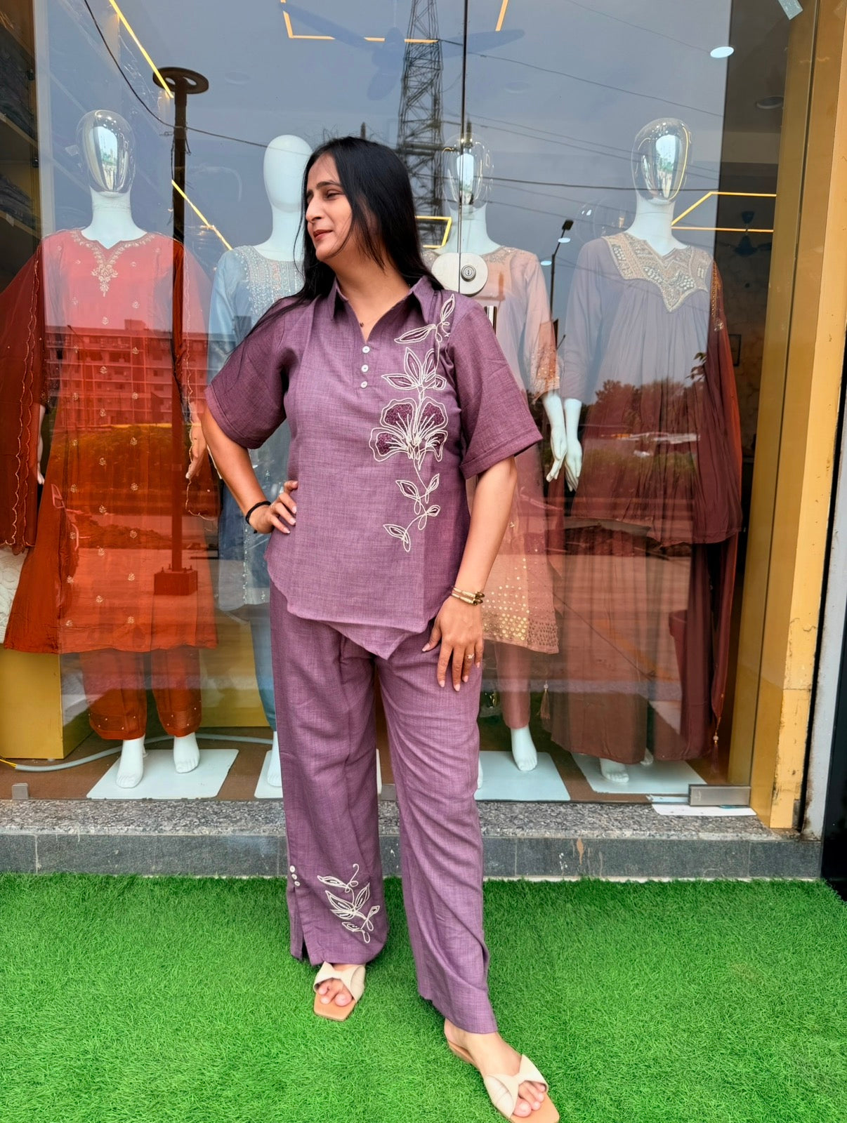 Blooming Vines Comfort Co-Ord
