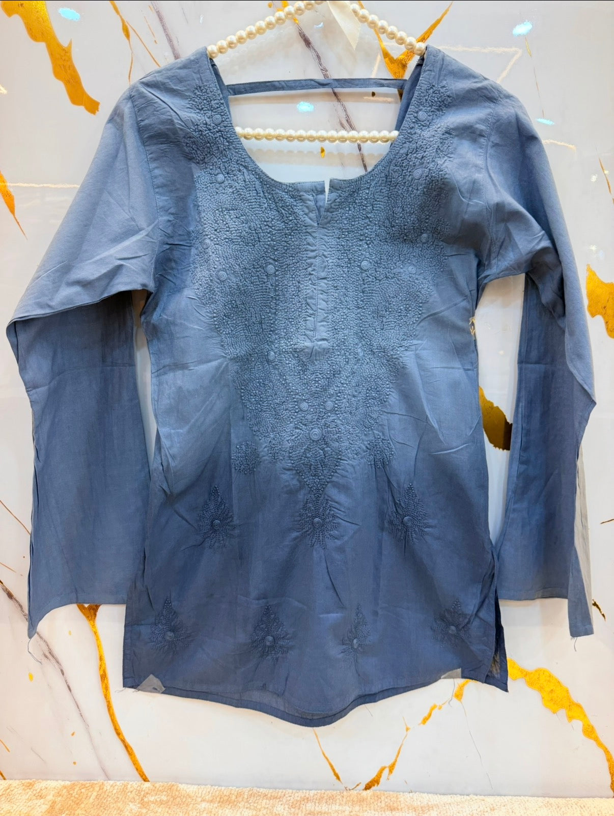 Mist Heritage Back Dori Tunic