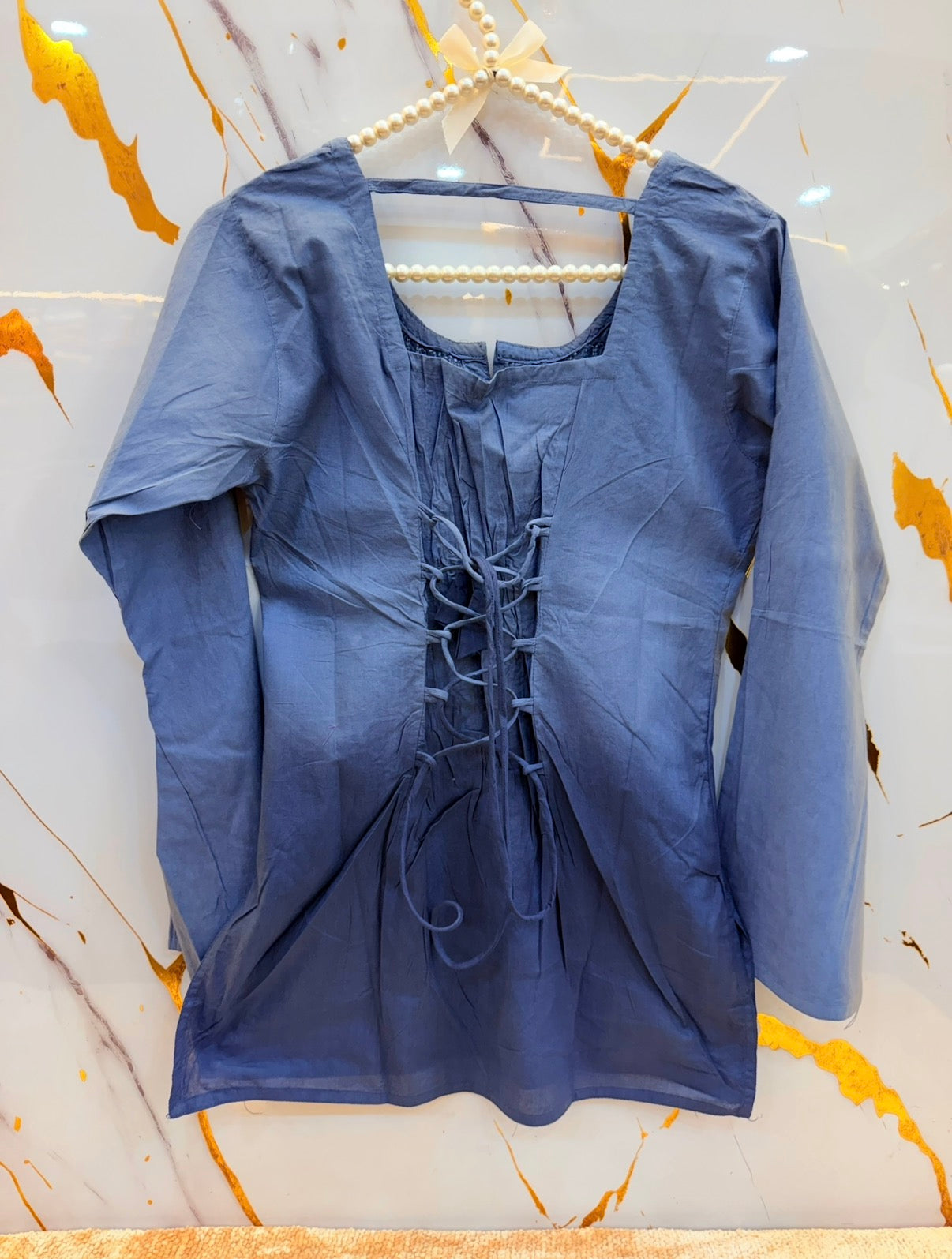 Mist Heritage Back Dori Tunic