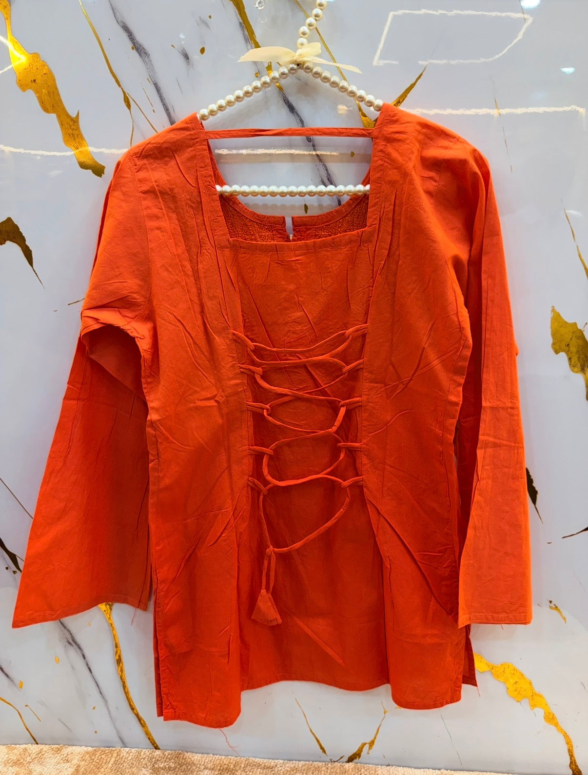 Mist Heritage Back Dori Tunic