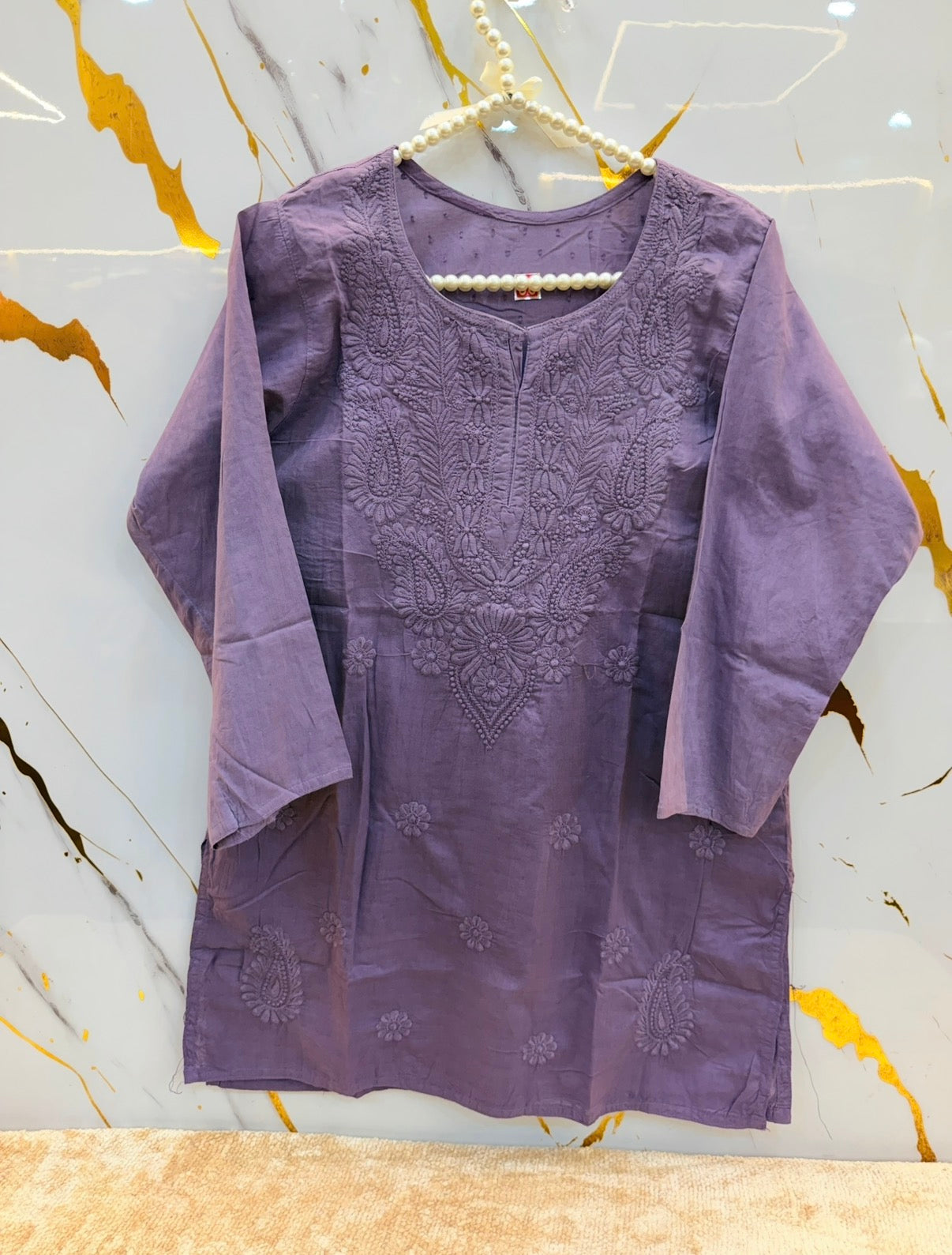 Vintage Lucknowi Artisan Kurti