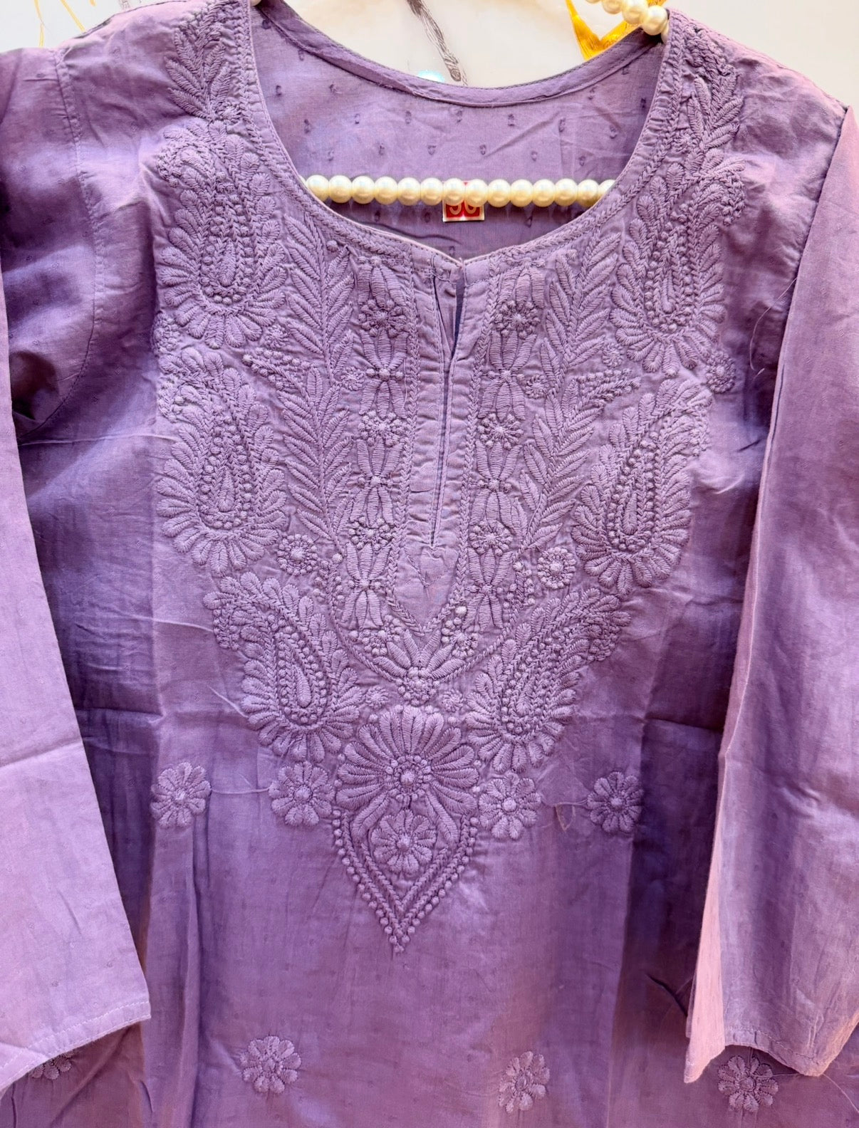 Vintage Lucknowi Artisan Kurti