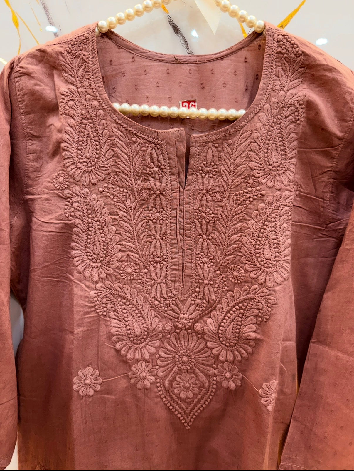 Vintage Lucknowi Artisan Kurti