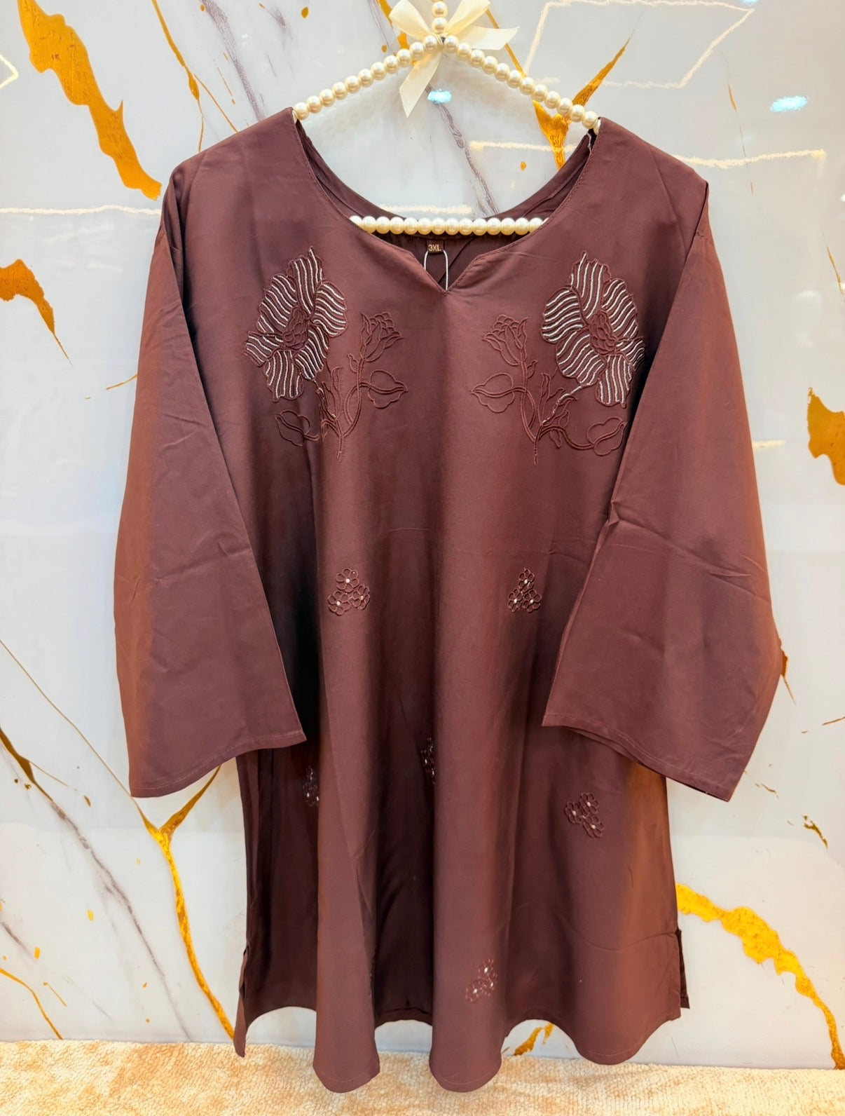 Graceful Vine Tunic - Big Size
