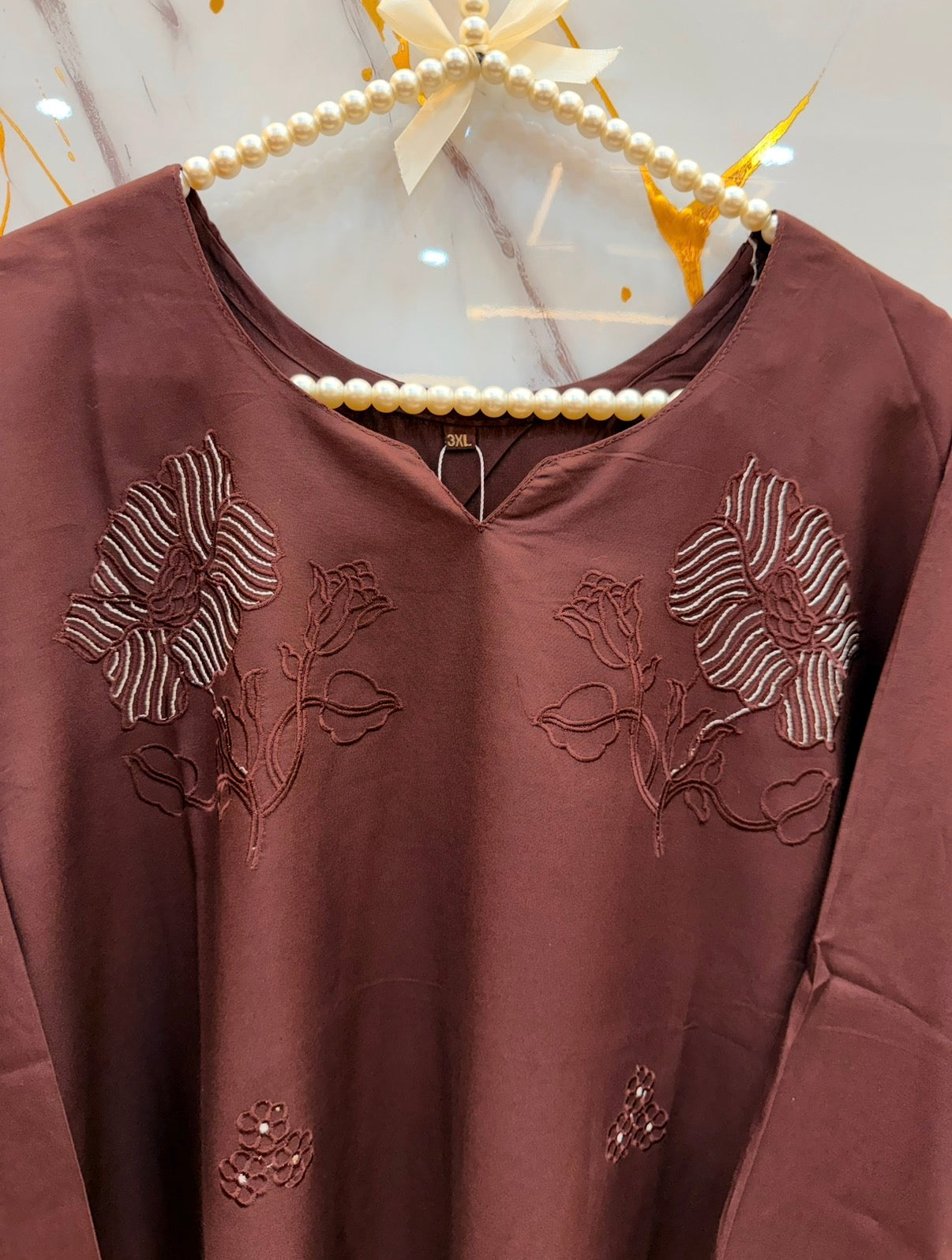 Graceful Vine Tunic - Big Size
