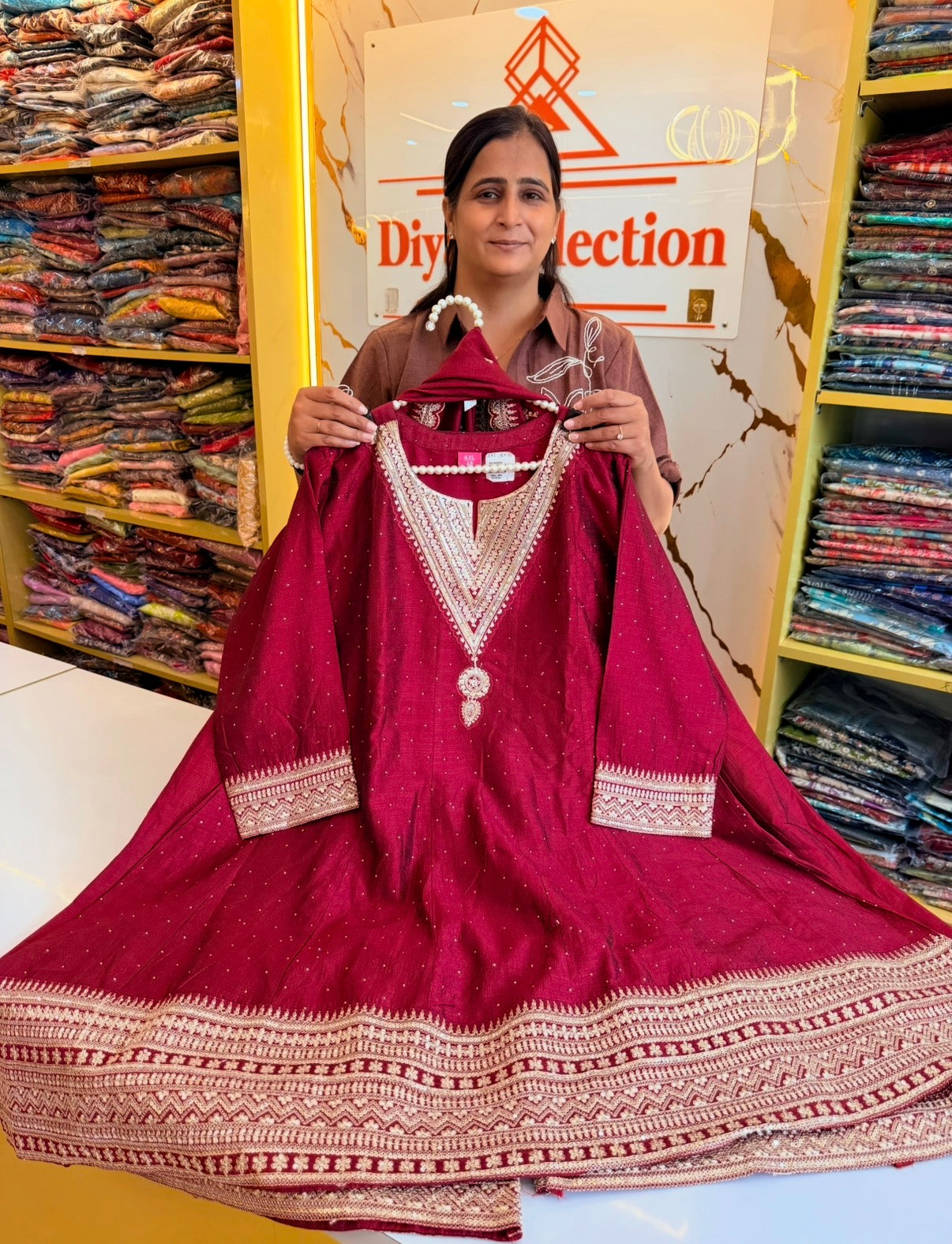 Noor-e-Ruby Festive Big Size 3 Pcs