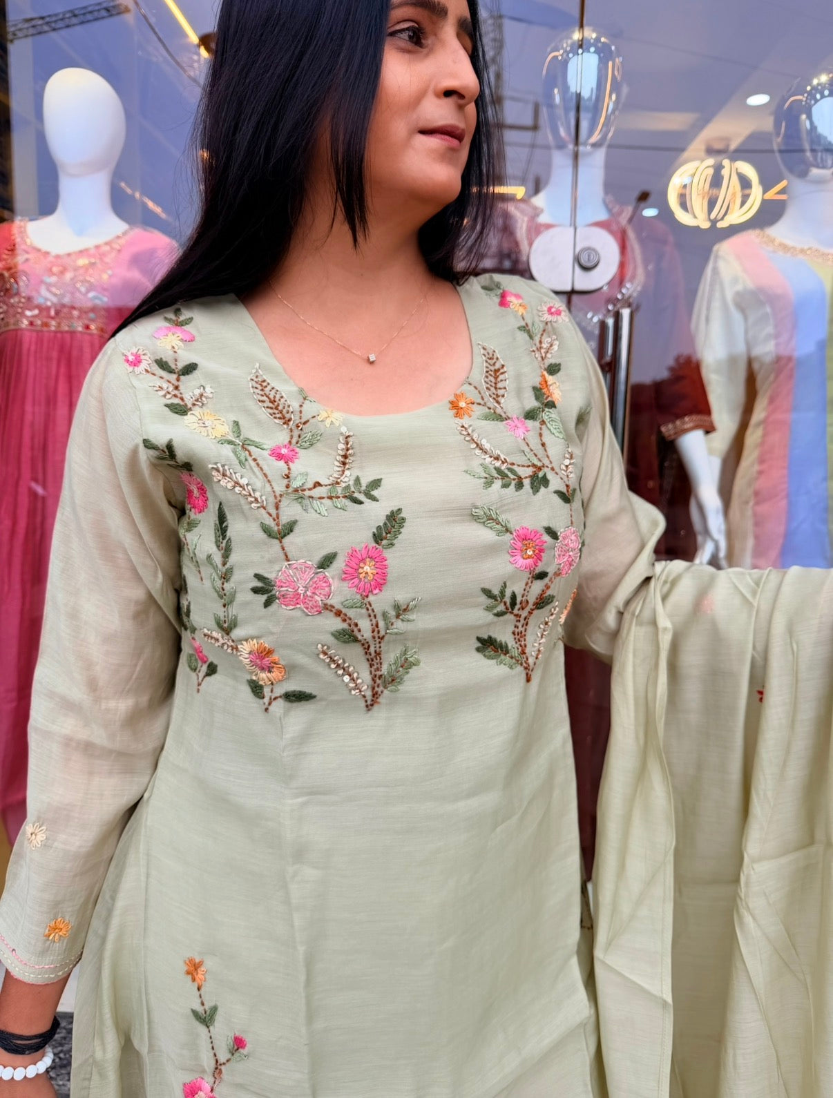 Spring Garden Premium Embroidery 3Pcs