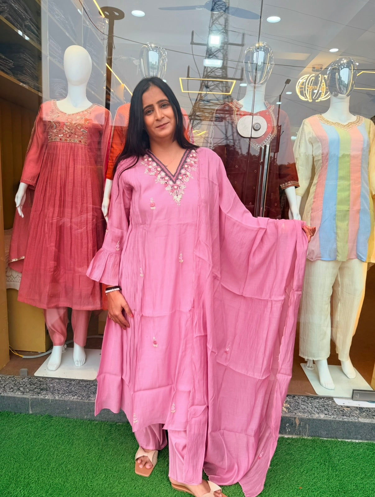 Rosy Grace Festive Suit
